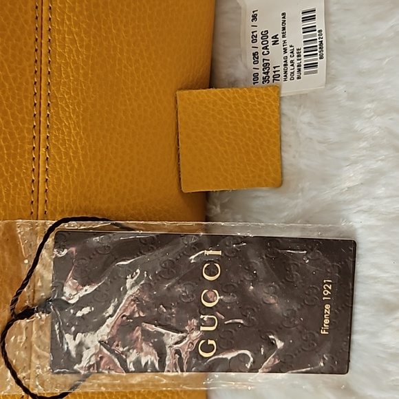 Yellow Gucci tote bag - Picture 11 of 11